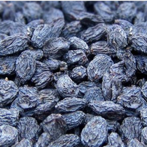 Dry Black Grapes